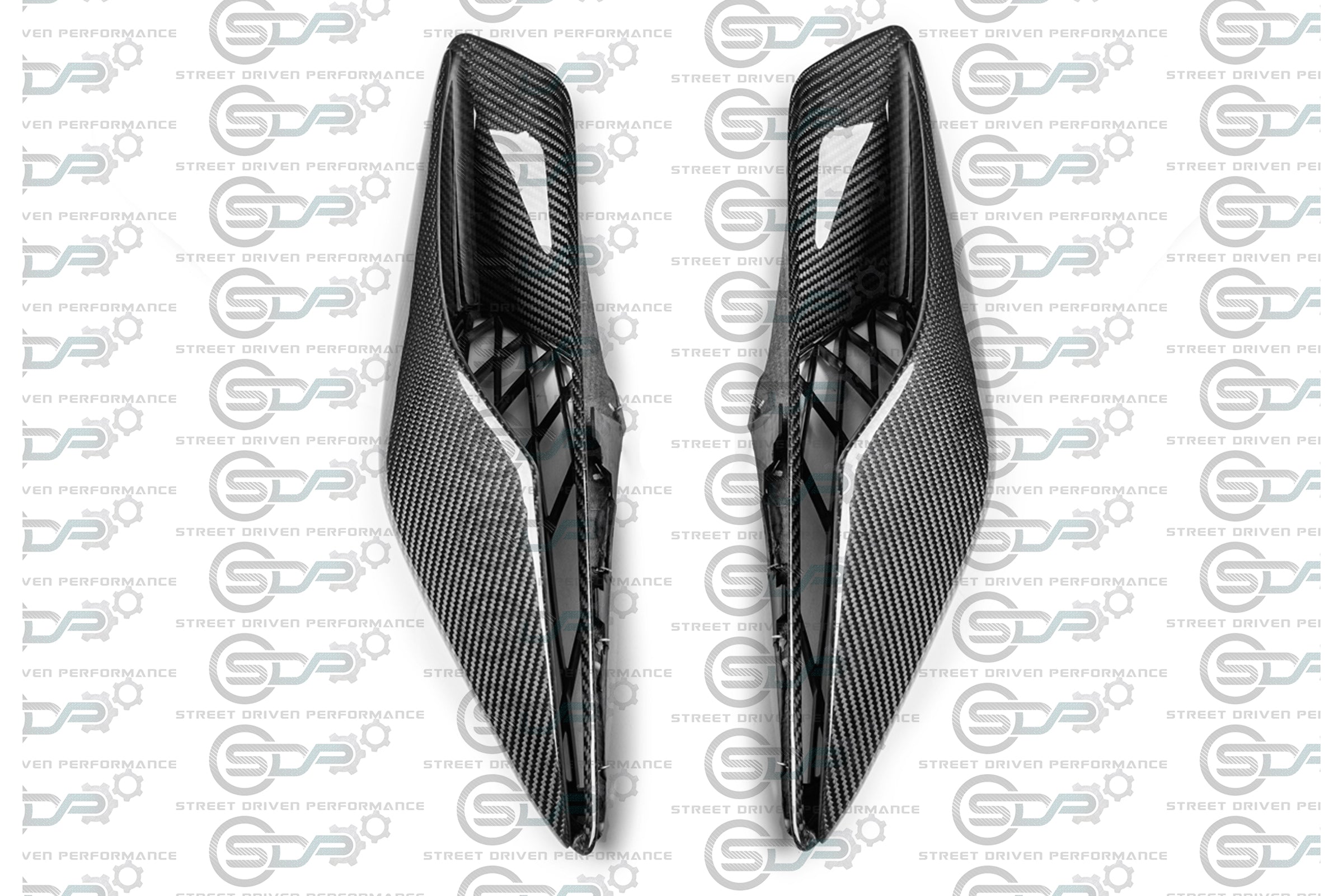 2014-2019 C7 - Corvette - Carbon Fiber Rear Quarter Panel Vents - Z06 Style